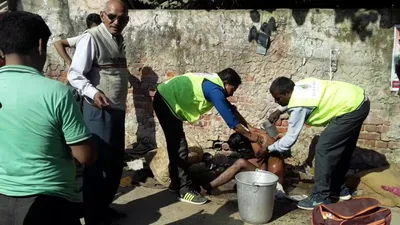 Community life at ashram