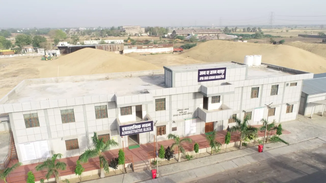 Apna Ghar Ashram Headquarter Bharatpur building