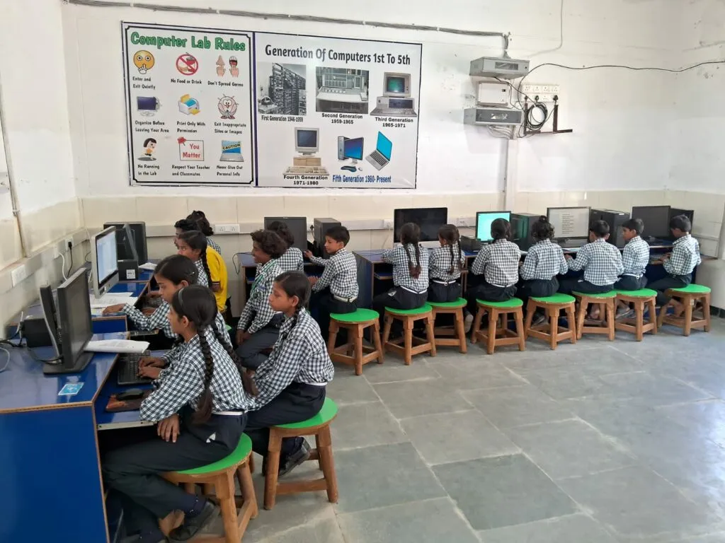 Computer training laboratory